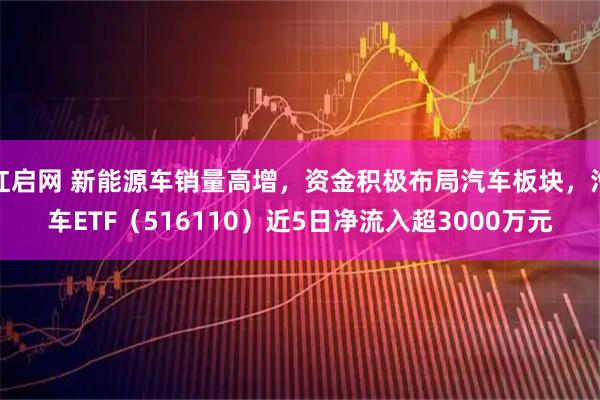 红启网 新能源车销量高增，资金积极布局汽车板块，汽车ETF（516110）近5日净流入超3000万元