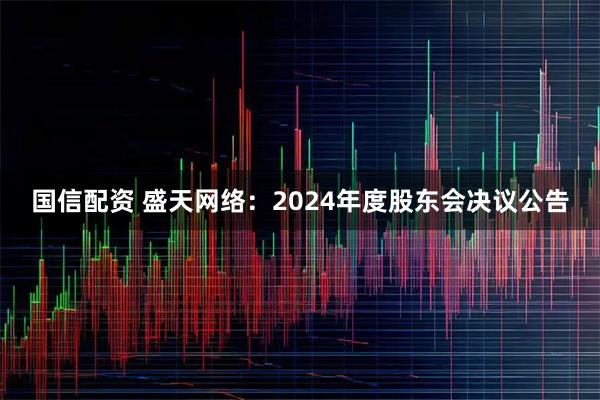 国信配资 盛天网络：2024年度股东会决议公告