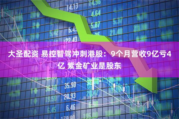 大圣配资 易控智驾冲刺港股：9个月营收9亿亏4亿 紫金矿业是股东