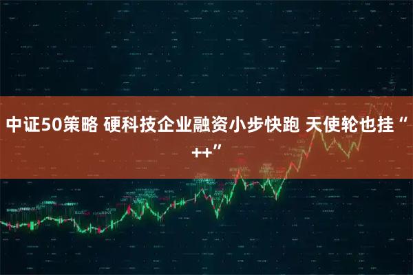 中证50策略 硬科技企业融资小步快跑 天使轮也挂“++”